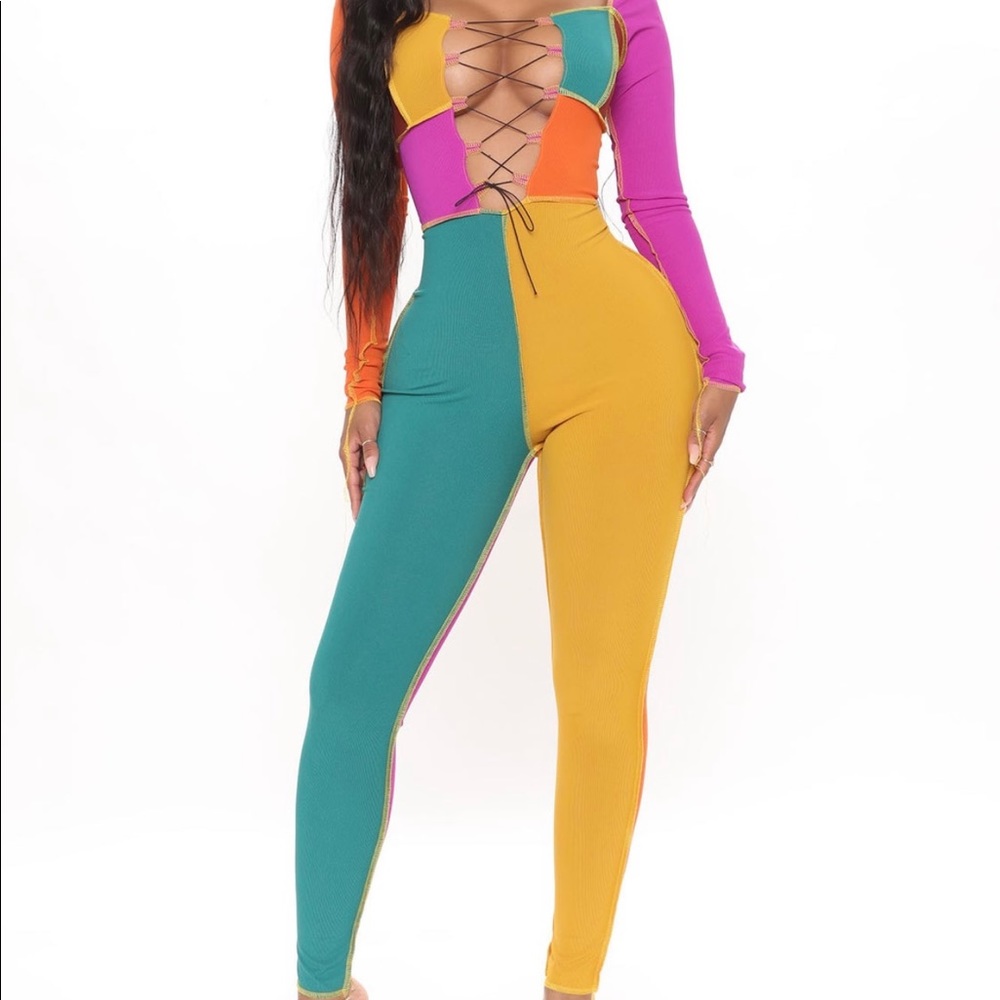 Colorblock Jumpsuit